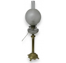 Lampe à huile Napoléon III électrifiée