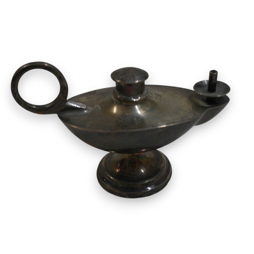 Lampe à huile en argent 925 Mexique