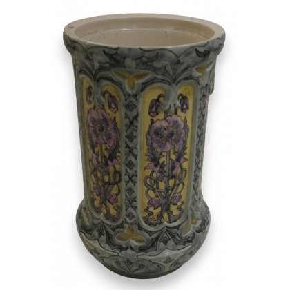  Grand vase Art Nouveau décor de fleurs sur  Moinat SA  - Antiquités décoration