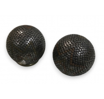 Paire de boules de pétanque anciennes