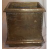 Embossed brass planter, signed ‘Moinat SA’ – Antiques and home décor