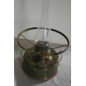  Lampe à pétrole en laiton abat-jour en sur  Moinat SA  - Antiquités décoration