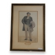 Gravure "Ficelle dramatique" signé T