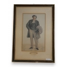 Gravure "Ficelle dramatique" signé T