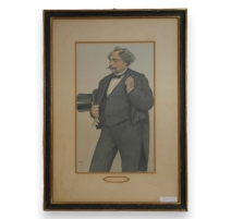 Gravure "French fiction" signé T