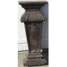  Paire de colonnes en bois sculpté noirci sur  Moinat SA  - Antiquités décoration