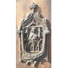 Panneau de porte avec heurtoir en