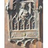 Panneau de porte avec heurtoir en