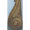  Paire d'éléments en bois sculpté doré sur  Moinat SA  - Antiquités décoration