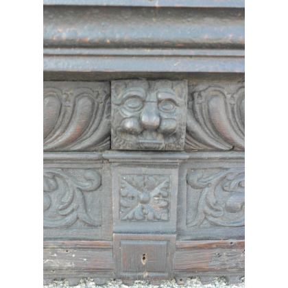 Carved wooden frieze, dated 1649, by Moinat SA – Antiques and decorative items
