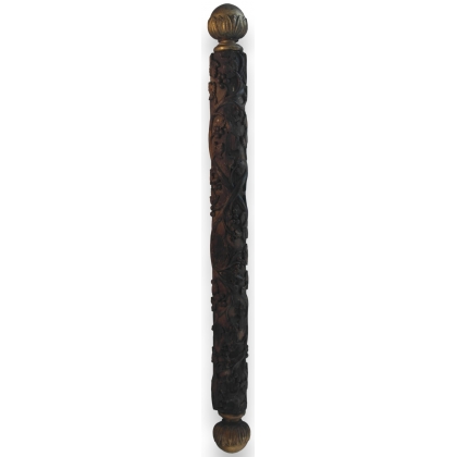 Barre décorative \"Raisins\" en bois