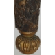 Barre décorative "Raisins" en bois