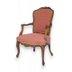 Fauteuil Louis XV bernois.