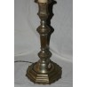  Bougeoir en bronze monté en lampe sur  Moinat SA  - Antiquités décoration