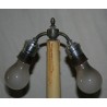  Bougeoir en bronze monté en lampe sur  Moinat SA  - Antiquités décoration