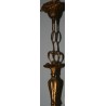 5-light bronze chandelier from Moinat SA – Antiques and home décor