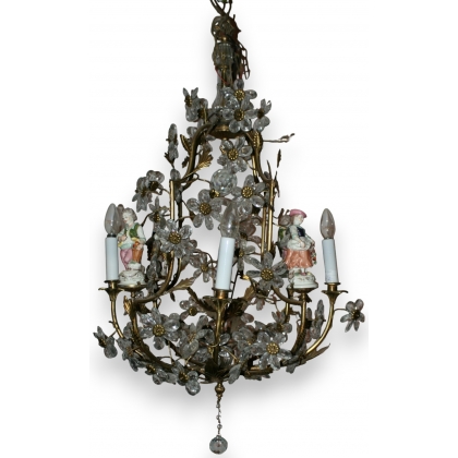 Lustre à 4 feux \"personnages