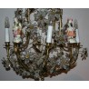 4-light chandelier featuring ‘characters’ by Moinat SA – Antiques and home décor