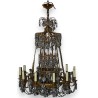 Directoire-style bronze chandelier from Moinat SA – Antiques and interior design