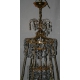 Lustre style Directoire en bronze en