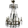 Gilded bronze Directoire-style chandelier by Moinat SA – Antiques and home décor
