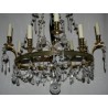 Gilded bronze Directoire-style chandelier by Moinat SA – Antiques and home décor