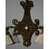 4-light bronze chandelier from Moinat SA – Antiques and home décor