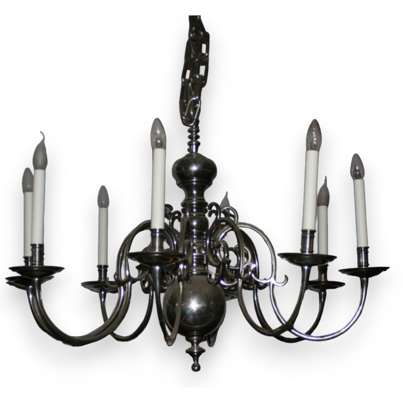 8-light Dutch chandelier at Moinat SA – Antiques and home décor