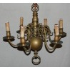 6-light Dutch chandelier at Moinat SA – Antiques and home décor