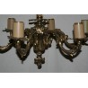 6-light bronze chandelier by Moinat SA – Antiques and home décor