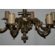 Lustre en bronze à 6 feux