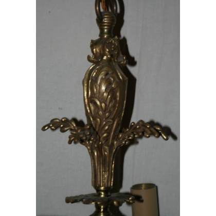 6-light bronze chandelier by Moinat SA – Antiques and home décor