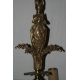 Lustre en bronze à 6 feux