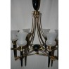 "Flèches" chandelier in gilded bronze at Moinat SA – Antiques and home décor