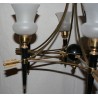 "Flèches" chandelier in gilded bronze at Moinat SA – Antiques and home décor