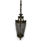 Lanterne en bronze et verre taillé
