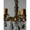 5-light bronze and crystal chandelier by Moinat SA – Antiques and home décor