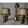 5-light brass chandelier from Moinat SA – Antiques and home décor