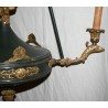 3-light Empire-style chandelier, in gilded bronze by  Moinat SA  - Antiques and home décor