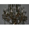 Large Louis XV-style chandelier from France, available at Moinat SA – Antiques and Decor