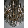 Large Louis XV-style chandelier from France, available at Moinat SA – Antiques and Decor