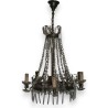5-light bronze and crystal chandelier by Moinat SA – Antiques and home décor