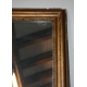 Miroir verre au mercure cadre doré