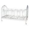 White wrought-iron cot at  Moinat SA  - Antiques and home décor