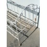 White wrought-iron cot at  Moinat SA  - Antiques and home décor