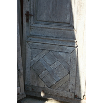 Swiss oak door at  Moinat SA  - Antiques and home décor