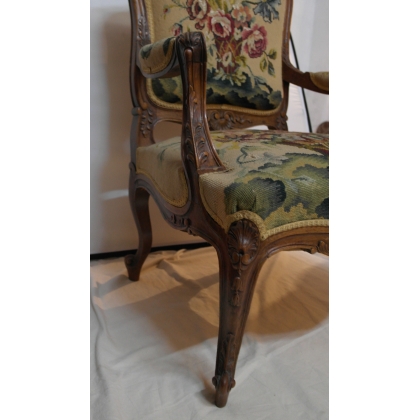 Pair of Louis XV-style armchairs from  Moinat SA  - Antiques and interior design