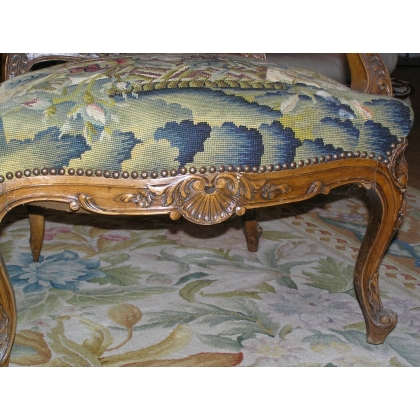 Pair of Louis XV-style armchairs from  Moinat SA  - Antiques and interior design