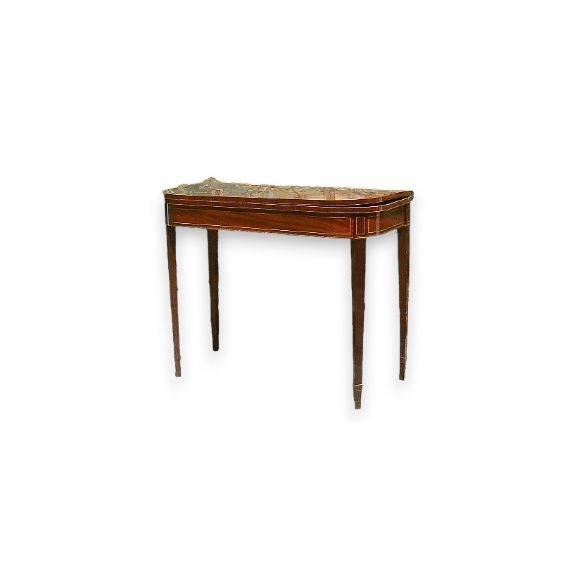 Mesa de juegos con incrustaciones de marquetería. En  Moinat SA  - Antigüedades y decoración