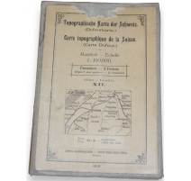 Carte topographique de la Suisse (Carte